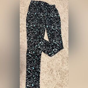 Sweet Legs Abstract Splatter Print Leggings
